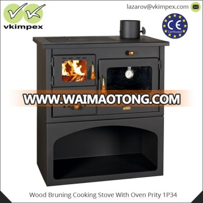 Wood Bruning Cooking Stove With Oven Prity 1P34