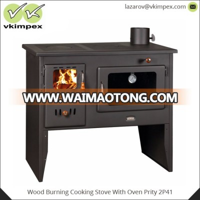 Wood Burning Cooking Stove With Oven Prity 2P41