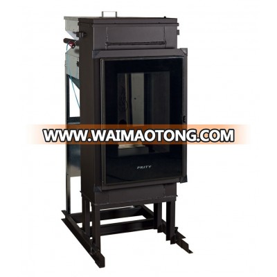 Wood Pellet Fireplace Insert For Installation With Water Jacket Boiler Prity KPW20