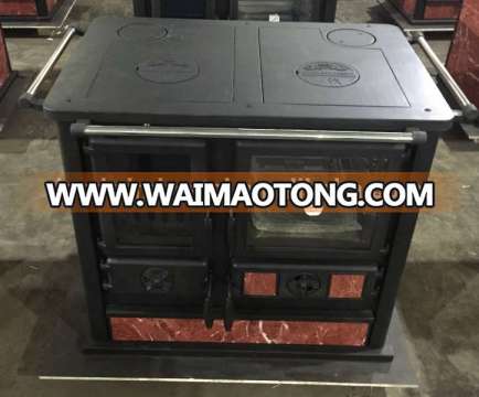 Different colors to choose wood stove with oven